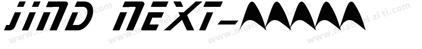 JIND NEXT字体转换